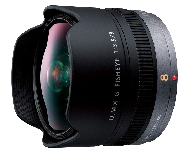 Panasonic 8mm f3.5 Lumix G Fisheye Lens