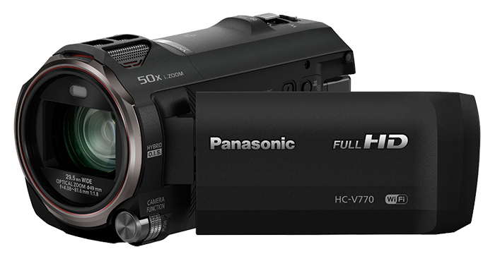 Panasonic HC-V770EB High Definition Video Camera - Black
