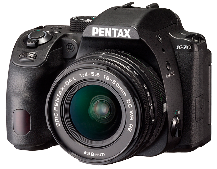 Pentax K-70 with 18-50mm WR Lens Kit