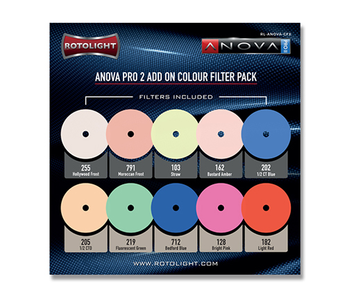Rotolight Anova 10 Piece Add-on Colour FX Pack