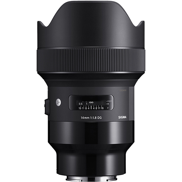 Sigma 14mm f1.8 DG HSM Art Lens - Sony E Fit
