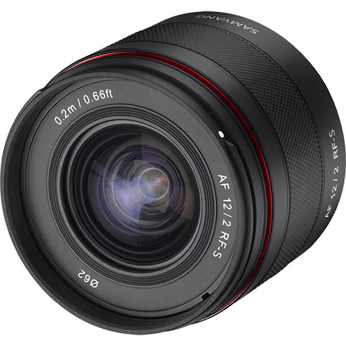 Samyang AF 12mm F2.0 Lens - Canon RF-S Mount