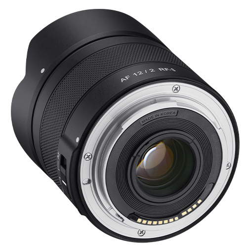 Samyang AF 12mm F2.0 Lens - Canon RF-S Mount