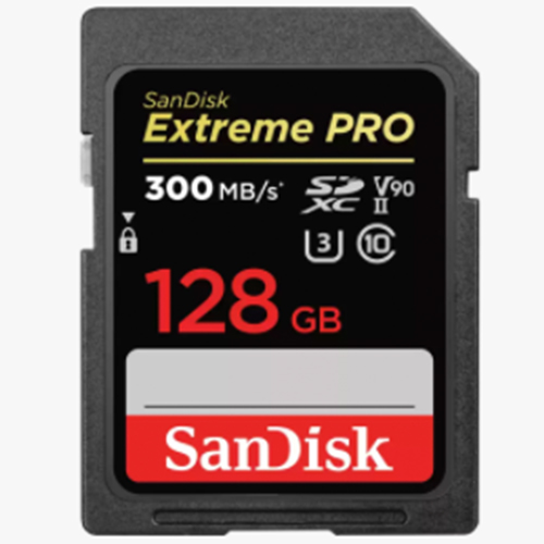 Sandisk Extreme PRO 128GB SDHC UHS-II 300MB/s V90
