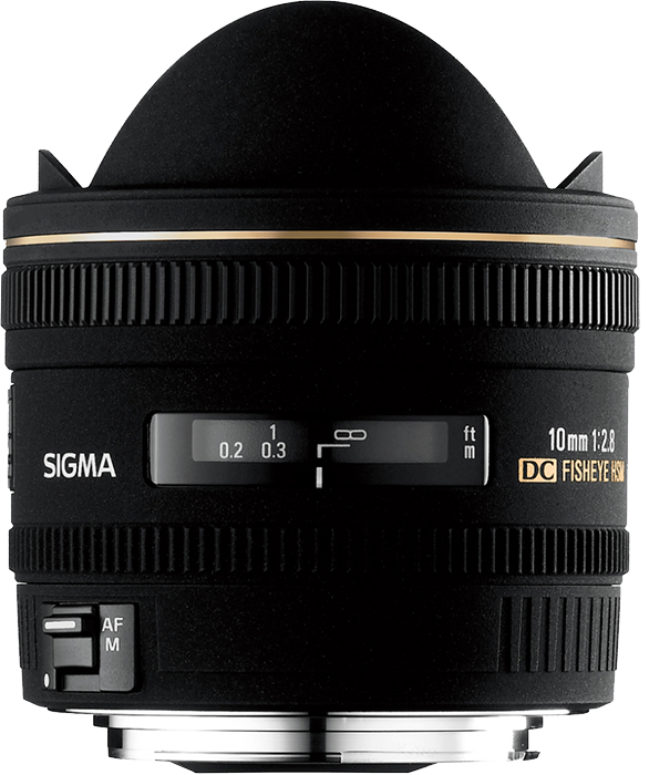 Sigma 10mm f2.8 EX DC FISHEYE - Canon Fit