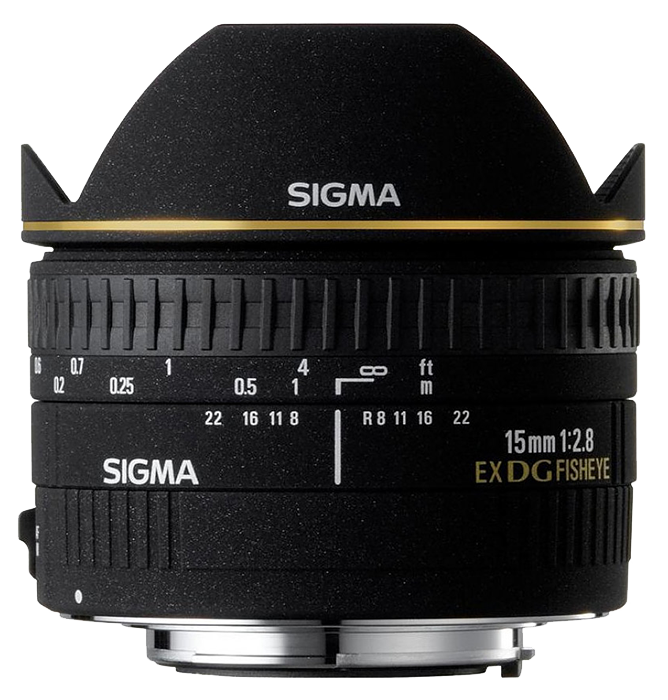 Sigma 15mm f2.8 EX DG DIAGONAL FISHEYE - Nikon Fit