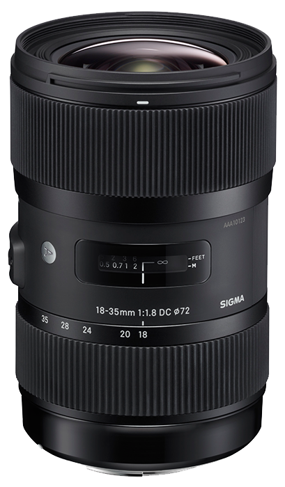 Sigma 18-35mm F1.8 DC HSM | A - Nikon Fit