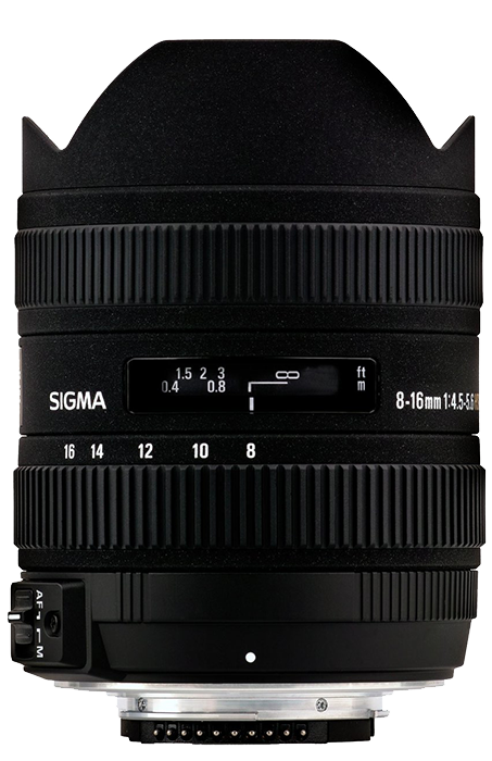 Sigma 8-16mm f4.5-5.6 DC HSM - Nikon