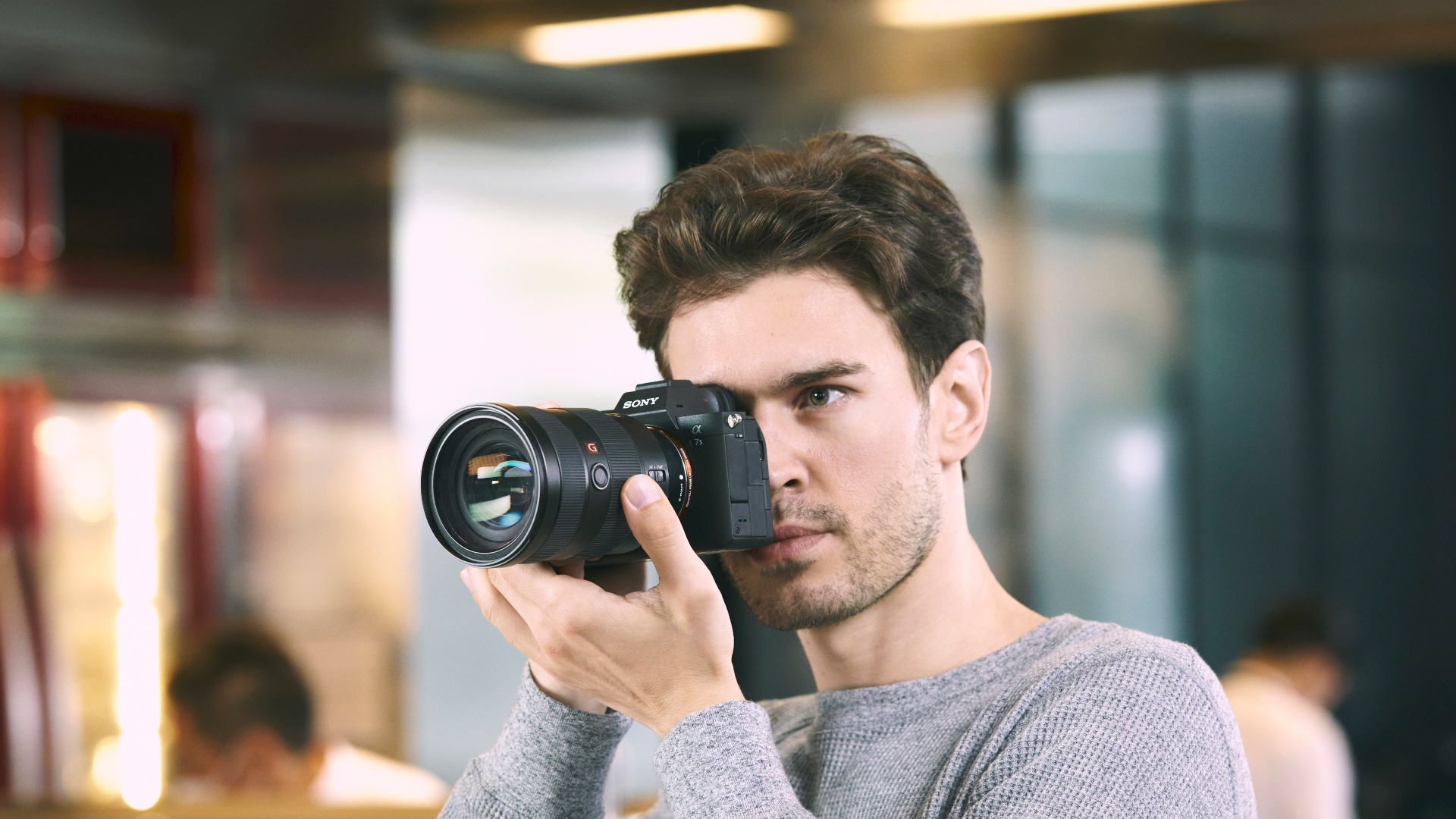 Sony A7S III in use