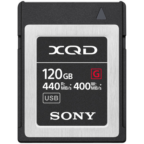 Sony 120GB XQD G Series Memory Card