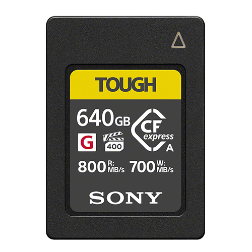 Sony 640GB CEA-G Series CFexpress Type A Tough Memory Card