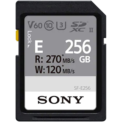 Sony SDXC SF-E Series 256GB UHS-II V60 - SFE256