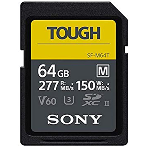 Sony SDXC SF-M Tough Series 64GB UHS-II V60 - SFM64T