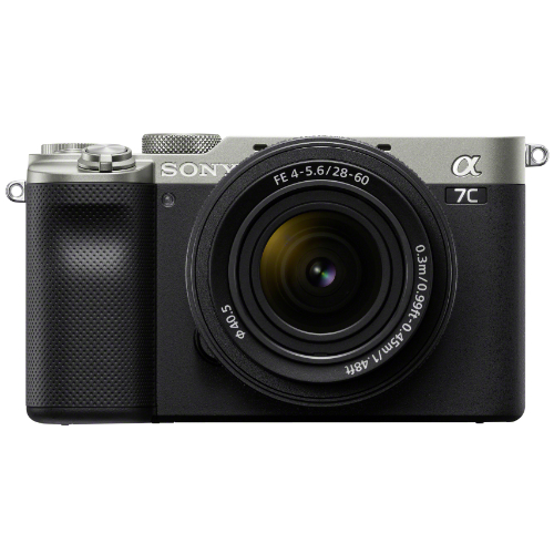 Sony a7c Digital Camera Body with FE 28-60mm Lens Silver - Ex Demo