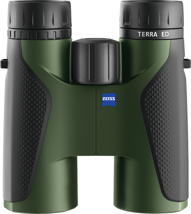 Zeiss Terra ED 8x42 Binoculars (Black/Green) - Open Box
