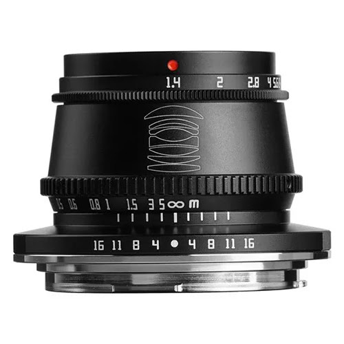 TTArtisan 35mm f1.4 APS-C Lens - Micro Four Thirds (Black) - Open Box