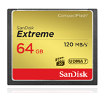 Sandisk 64GB Extreme 120 MBs Compact Flash