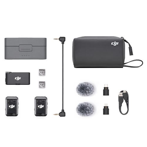 DJI Mic 2 (2TX and 1RX and Case)