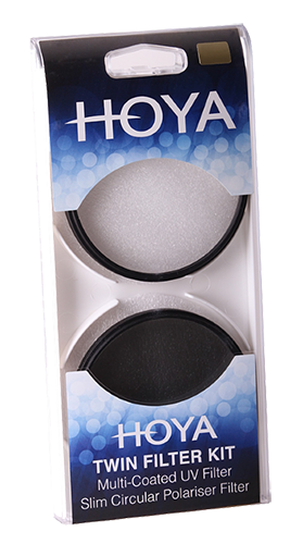 Hoya 52mm Twin Filter Kit (Multicoated UV + Slim Circular-Polarising)
