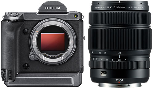 Fujifilm GFX 100 Body with Fujifilm GF 32-64mm f4 R LM WR FUJINON Lens