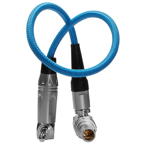 Kondor Blue 10-inch Ext Lemo 9 Pin to 3.5mm Right Angle Time Code Cable for Komodo/Raptor
