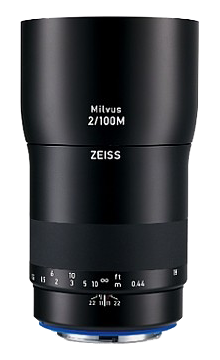 Zeiss Milvus F2.0 100mm Lens ZE Mount