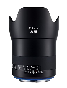 Zeiss Milvus F2.0 35mm Lens ZE Mount