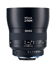 Zeiss Milvus F2.0 50mm Lens ZF.2 Mount