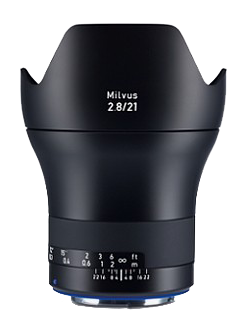 Zeiss Milvus F2.8 21mm Lens ZE Mount