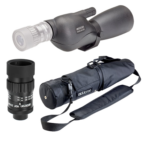 Opticron MM4 60 GA ED Straight Body with HDF Zoom Eyepiece and Black Stay-on-Case