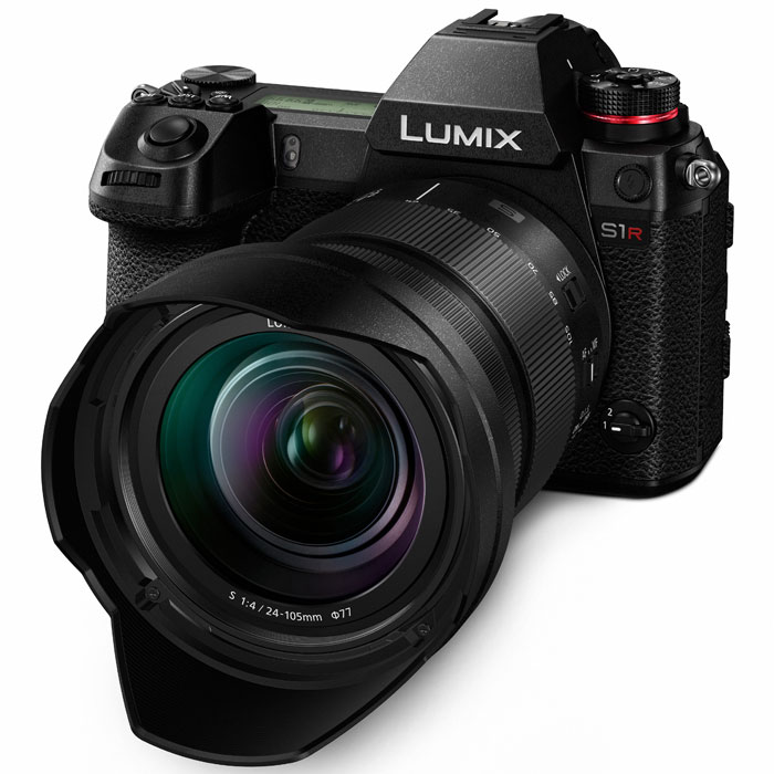 Panasonic LUMIX S1R Camera with 24-105mm Lens