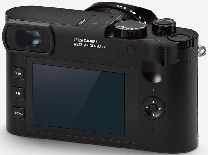 Leica Q2 Thumb support - Black