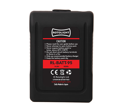Rotolight 95 Wh IP64 V-Mount Battery