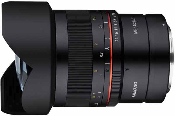 Samyang MF 14mm f2.8 Z Lens - Nikon Z Mount Fit