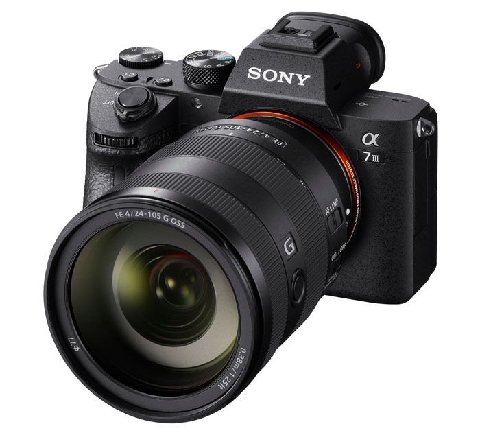 Sony Alpha A7 III Digital Camera with FE 24-105mm f4 Lens