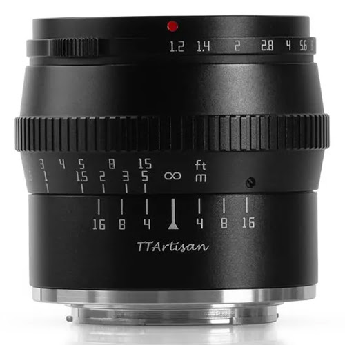 Photos - Camera Lens TTArtisan 50mm f1.2 APS-C Lens for Leica L Mount - Black TTA20B 
