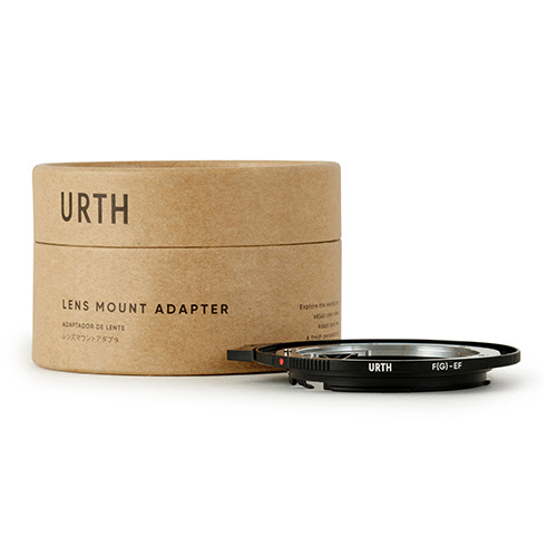 Urth Lens Adapter Nikon F (G-Type) Lens - Canon (EF / EF-S) Camera Mount - Open Box