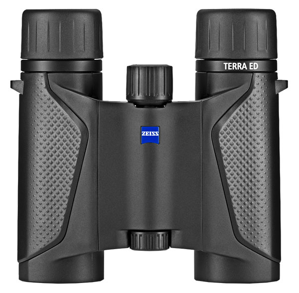 Zeiss Terra ED Pocket 10x25 Binoculars - Black/Black
