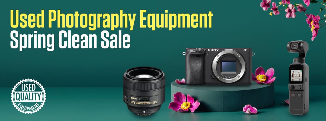 Used Photography Equipment Spring Clean Sale