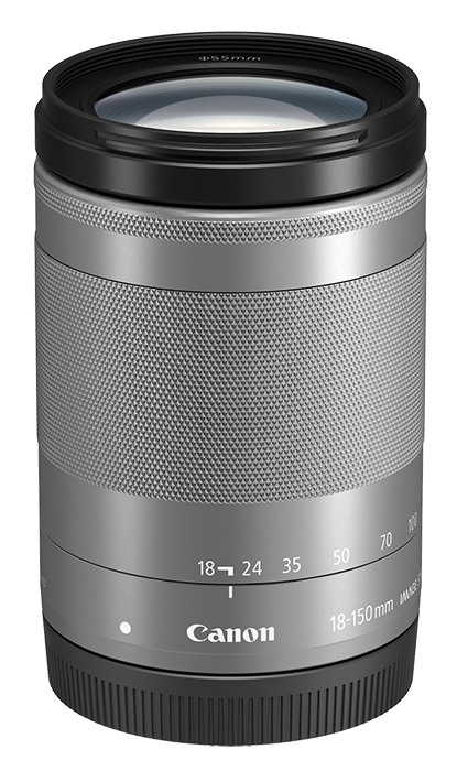 Canon EF-M 18-150mm f/3.5-6.3 IS STM Lens - Silver