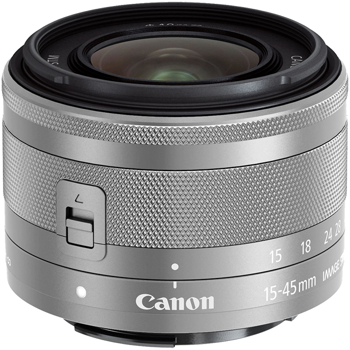 Canon EF-M 15-45mm f3.5-6.3 IS STM Lens - Silver