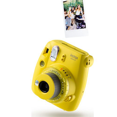 Fujifilm Instax Mini 9 - Plus 10 Shots - Clear Yellow