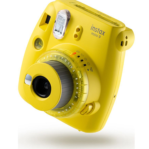 Fujifilm Instax Mini 9 - Plus 10 Shots - Clear Yellow