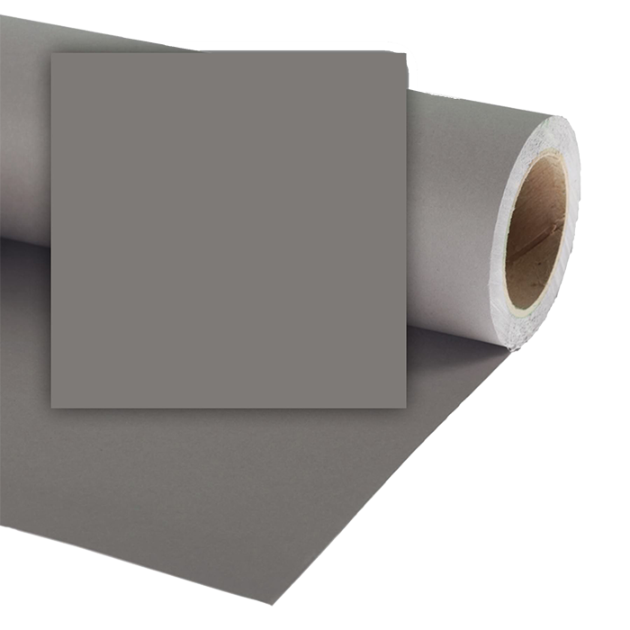 Colorama 1.35 X 11M Background Paper - Mineral Grey