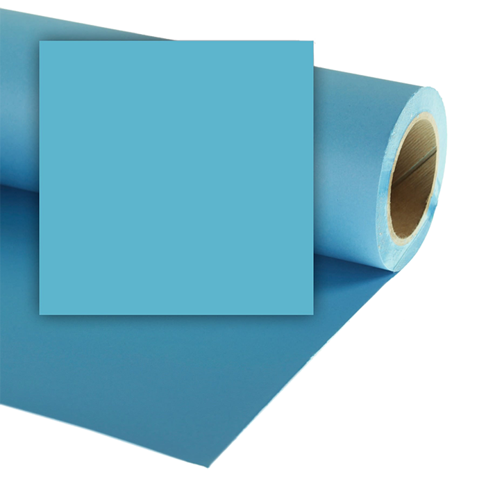 Colorama 2.72 X 11M Background Paper - Aqua