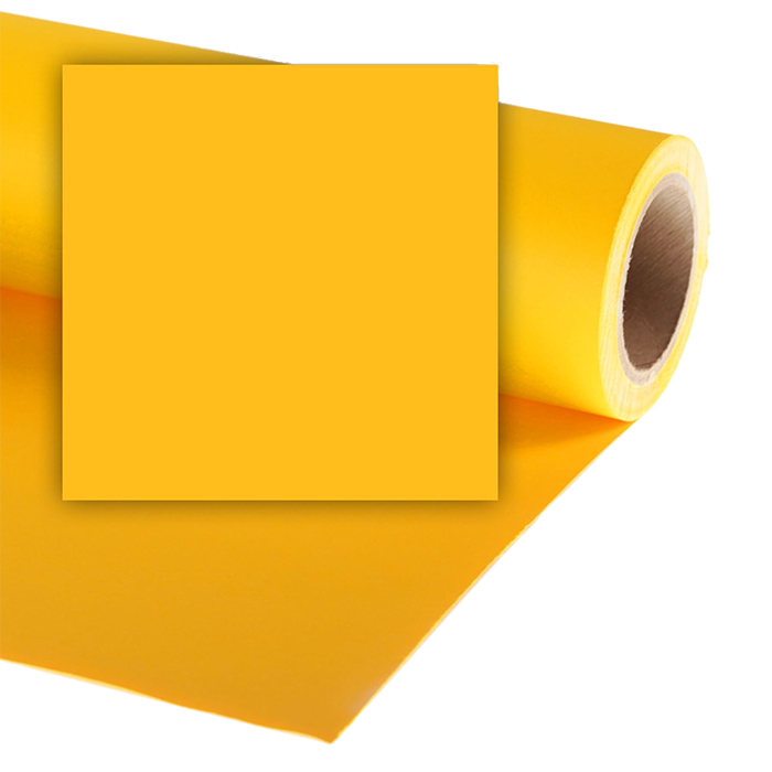 Colorama 2.72 X 11M Background Paper - Buttercup