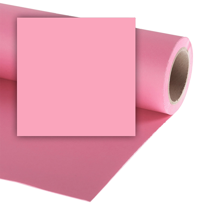 Colorama 2.72 X 11M Background Paper - Carnation