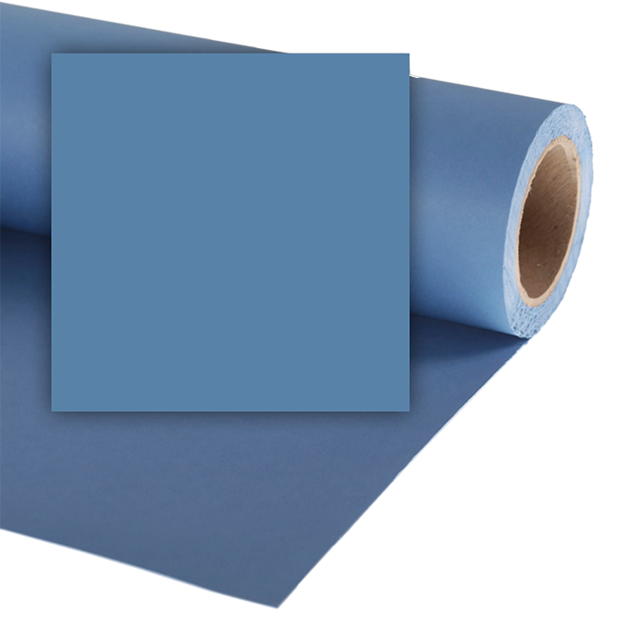Colorama 2.72 X 11M Background Paper - China Blue