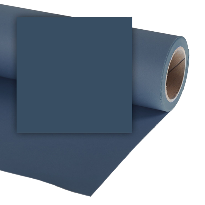 Colorama 2.72 X 11M Background Paper - Oxford Blue
