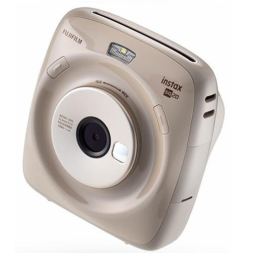 Fujifilm Instax Square SQ20 Hybrid Instant Camera (30 Shots) - Beige